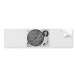 DJ Turntable bumper stickers