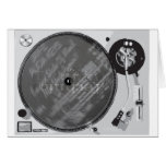 DJ Turntable cards