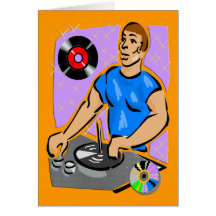 DJ Turntable Dreams Cards