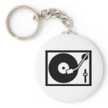 DJ - Turntable Keychain