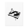 DJ Turntable Postcards