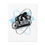 DJ Turntablism - Disc Jockey Music Vinyl Turntable Post Card