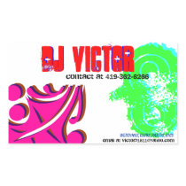 DJ VICTOR BAKER STICKERS