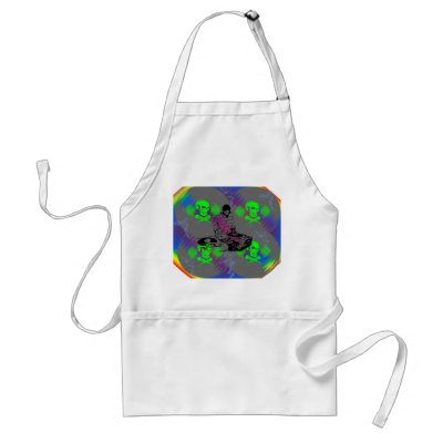DJ Vinal Spinner Apron by MindDesignGrafx
