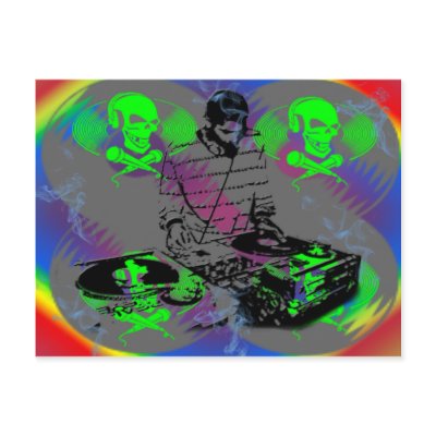 DJ Vinal Spinner by MindDesignGrafx