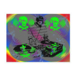 DJ Vinal Spinner postcards