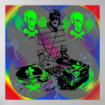 DJ Vinal Spinner Poster posters