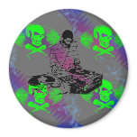 DJ Vinyl Spinner magnets