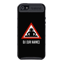 DJ (Your Name) iPhone 5 Cover
