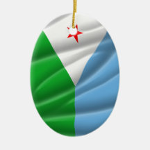 DJIBOUTI CHRISTMAS TREE ORNAMENT