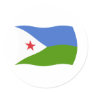 Djibouti Flag Sticker