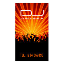DJ's Business Card