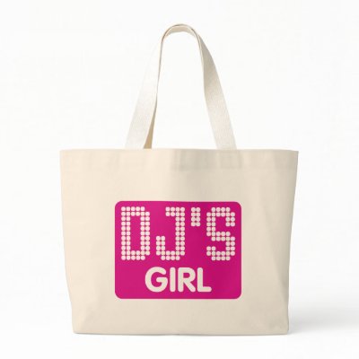 Dj's Girl Canvas Bag by HandsomeDevil
