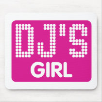 Dj's Girl Mouse Mat