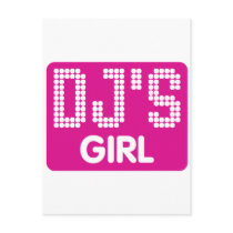 Dj's Girl Post Card