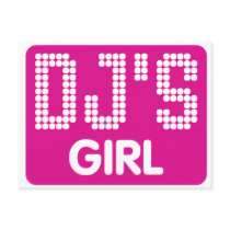 Dj's Girl Post Card