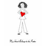 dkpwheart, dkpwheartcolor, My Heart Belongs to ... t-shirts