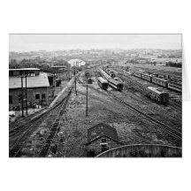 DL & W RR Scranton Pa. Greeting Card