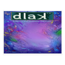 dlak-TM muzihk carda Post Cards