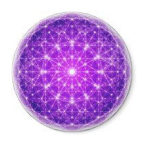 D'Light Full Mandala Refrigerator Magnet