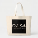 DLSA White Canvas Bags