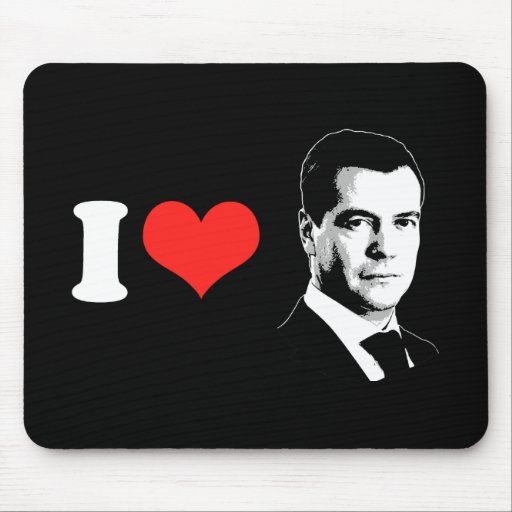 Dmitriy Medvedev Mouse Pads