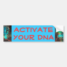 DNA bumper sticker