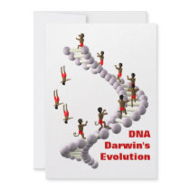 DNA Darwin's Evolution Personalized Invitations