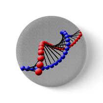 DNA - Double Helix Button