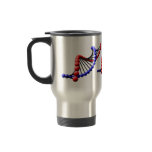 DNA - Double Helix Reusable Travel Mug