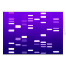 DNA Genetic Code Purple Cards