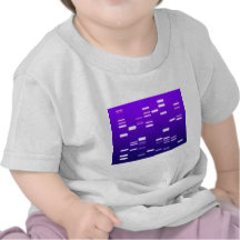 DNA Genetic Code Purple Shirts