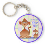 DNA Test Keychain