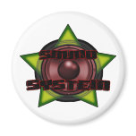 DnB Reggae Dub DUBSTEP DJ Sound System Refrigerator Magnet