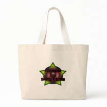 DnB Reggae Dub DUBSTEP DJ Sound System Tote Bag