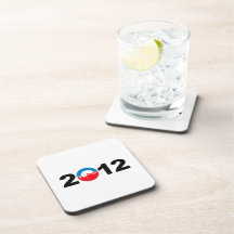DNC 2012.png Beverage Coaster