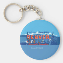 DNC Denver CO Keychain