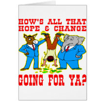 DNC & GOP Both Are Crooks Greeting Cards