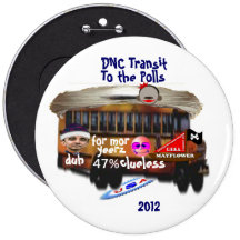 DNC Transit Pinback Buttons