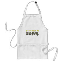 DNT TXT N DRIVE Apron