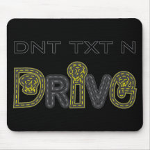 DNT TXT N Drive Mousepad