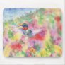 DNW Hummingbird Water Colour Mouse Pad