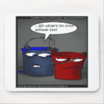 Do Buckets Have A People List? Funny Gifts & Tees mousepads