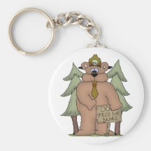 Do Feed the Bears Keychains