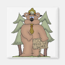 Do Feed the Bears Refrigerator Magnets
