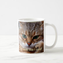 Do I look like I care (mug)