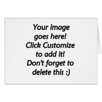 Do it yourself custom product blank template greeting card