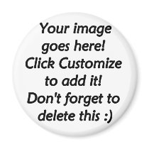 Do it yourself custom product blank template fridge magnet