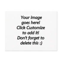 Do it yourself custom product blank template post cards