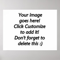 Do it yourself custom product blank template posters